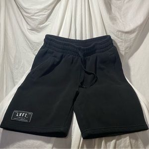 LVFT. Men’s Sweat Shorts. Black. Size Small.